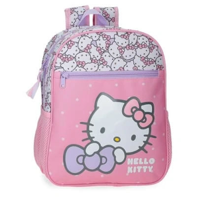 Imagen de Hello Kitty My Favourite Bow Mochila Rosa 27x33x11 cms Poliéster 9,8L