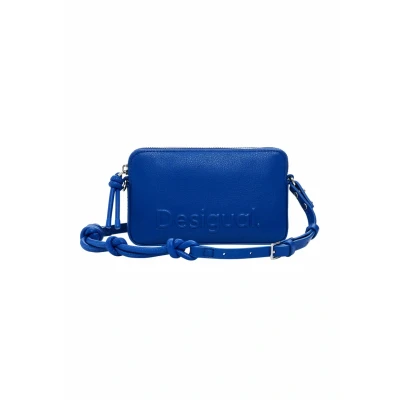Imagen de Desigual Small LOGO Bandolera, Mujer, Talla: One Size, Blue