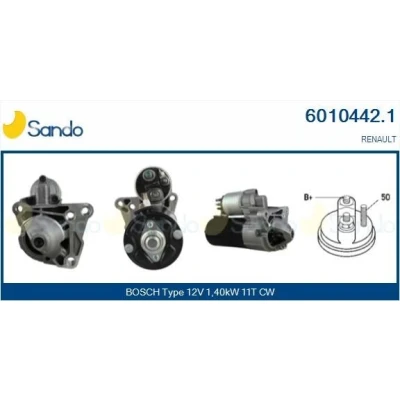 Imagen de SANDO 2015259.0 Alternador 12V 140A VOLKSWAGEN: Golf 5, Transporter 5 Bus, Touran I, SEAT: Leon II Hatchback, Altea, Ibiza 4, AUDI: A4 B6 Avant
