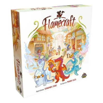 Imagen de Cardboard Alchemy Flamecraft Juego, Color, Multicolor. (Asmodee gmbH LDGD0011)