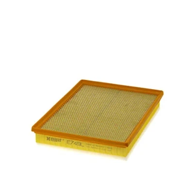 Imagen de HENGST FILTER E749L Filtro de aire 58 263 358 Cartucho filtrante RENAULT: MASTER 2 Kasten, Pritsche/Fahrgestell, Bus
