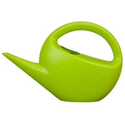 Imagen de Scheurich Smilla Regadera de plástico Color Verde Mate, 33,5 cm Ancho, 9,6 Profundidad, 22,2 Alto, 1,6 litros Volumen.