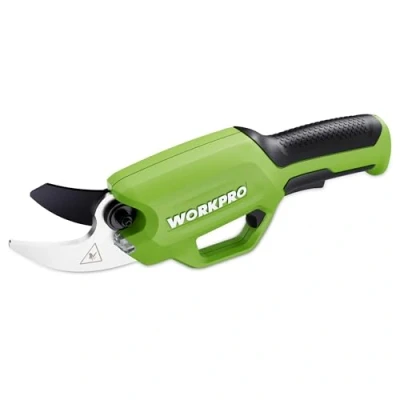 Imagen de WORKPRO Tijeras de Podar Electricas 7,2 V, Podadora Eléctrica Inalámbrica, a Bateria 2000 mAh, para Jardines, Ramas y Árboles Frutales