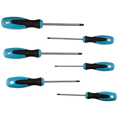 Imagen de HAZET 163 266/6 Kit de atornilladores 6 Módulo herramientas (refuerzo espuma blanda PU) TORX , Safety Insert System norauto, oscaro, mister auto