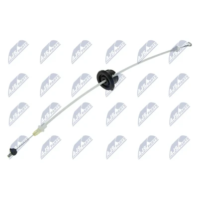Imagen de NTY EZC AU 093 Cable de accionamiento, desbloqueo puerta Delante, izquierda, derecha AUDI: A4 B6 Avant, Berlina
