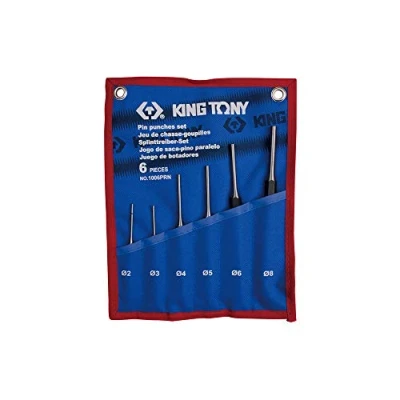 Imagen de King Tony 1006PR Pr parallel pin punches set of 6 punzones paralelas conjunto de