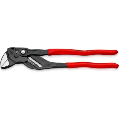 Imagen de Knipex Tenaza llave alicate y en una sola herramienta gris atramentado, recubiertos de plástico antideslizante 300 mm 86 01