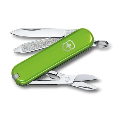 Imagen de Victorinox, Classic SD, Navaja Multiuso Suiza, Cuchillo bolsillo, Regalo, 7 Funciones, Hoja pequeña, Lima de uñas