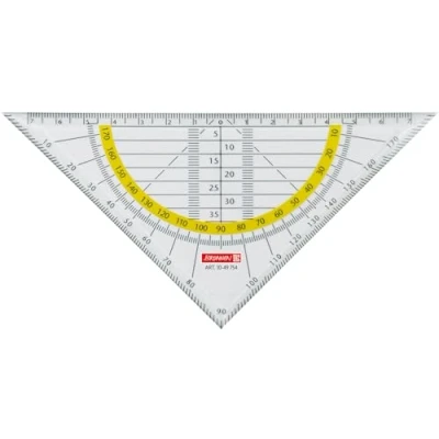 Imagen de Brunnen, Escuadra, set para escuela y oficina 6 cm [1 unidad]