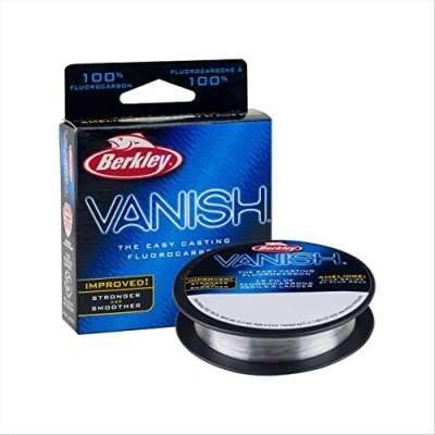 Imagen de Berkley Vanish fluorocarbono 110 YD carrete, Unisex, transparente