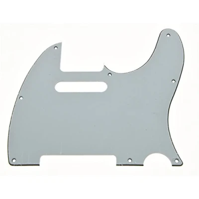 Imagen de KAISH Golpeador de guitarra 3 capas, color blanco para Fender Telecaster