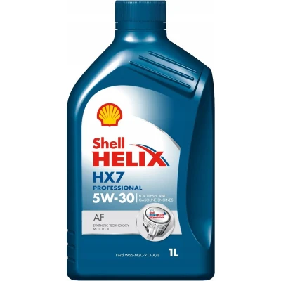 Imagen de Shell Helix HX7 Professional AF 5W 30 1L Aceite de motor 550046589 FORD: Focus Mk1 Hatchback, Berlina, Transit Mk5 Furgón