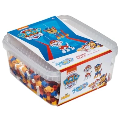 Imagen de Hama Beads 8752 Cuentas para Planchar Paw Patrol, Caja de Regalo con Aproximadamente 900 Maxi, 10 Mm Diámetro, Niños A Partir 3 Años