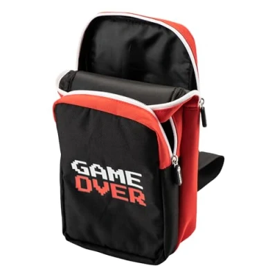 Imagen de Subsonic Bolsa Bandolera para Nintendo Switch 2 o OLED Funda Protectora Consola y Accesorios Grande de Transporte 2, Juegos