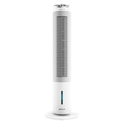 Imagen de Cecotec Climatizador evaporativo de Torre EnergySilence 2000 Cool Tower. 60 W, Depósito extraíble 2 litros, 3 Velocidades, Oscilación 60º, Caudal Aire 800 m3/h