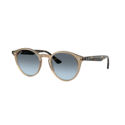 Imagen de Ray Ban Unisex RB2180 6788V1 Gafas de sol Acetato Beige Azul Redonda Normal Sombreado