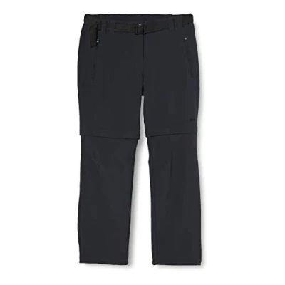 Imagen de CMP Woman ZIP OFF PANT Pantalones montañeros largos, Mujer, Talla: 52, Antracite