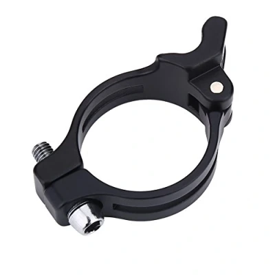 Imagen de Alomejor Abrazadera de desviador Delantero Brazo Ajustable en la del Adaptador para MT Road Bike(31.8mm)