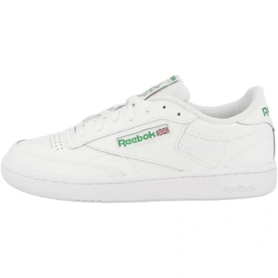 Imagen de Reebok Classic CLUB C 85 Zapatillas, Mujer, Talla: 40.5, Footwear white/green/gold metallic Piel