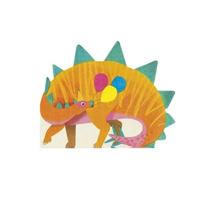 Imagen de Talking Tables DINO Napkin Party Dinosaurs Shaped 16Pk
