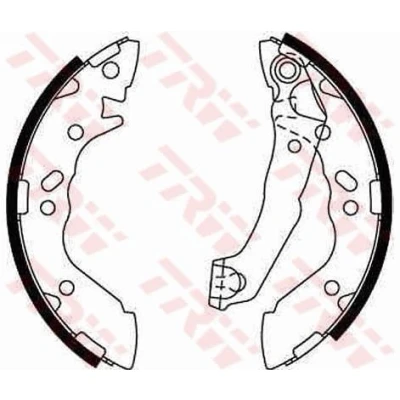 Imagen de TRW GS8659 Zapatas de Freno 180 32 MANDO HYUNDAI: Atos