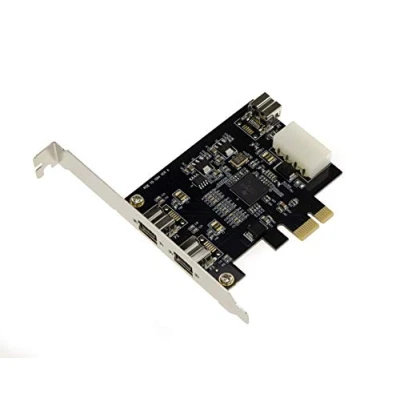Imagen de KALEA INFORMATIQUE Tarjeta controladora PCIE FIREWIRE 800 IEEE1394B a PCI Express 2+1 Salidas, chipset TI xi02213azay