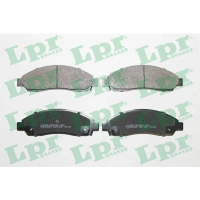 Imagen de LPR 05P1372 Juego de pastillas freno ISUZU: D Max 1 Pickup