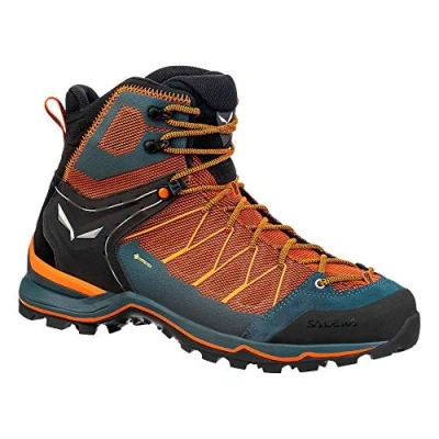 Imagen de Salewa MTN Trainer LITE MID GTX Zapatillas de senderismo, Hombre, Talla: 40.5, Black out/carrot Zapatos