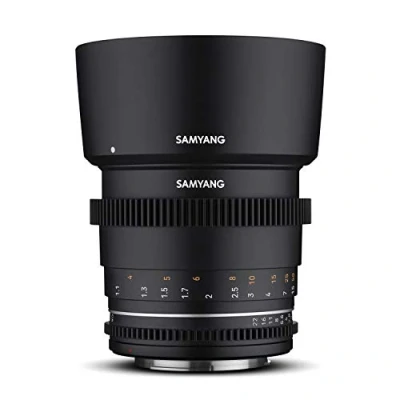 Imagen de Samyang SA1813 Lentes de Cámara Compatibles con 85MM T1.5 MK2 Sony E, Negro