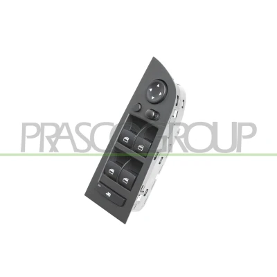 Imagen de PRASCO BM024WS16 Interruptor, elevalunas Delante, izquierda con recubrimiento BMW: 3 Sedán, Touring, X1