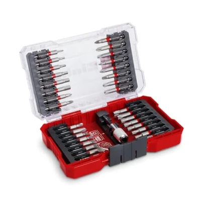 Imagen de Original Einhell M CASE de 33 piezas. Juego puntas (para atornilladores a batería y taladradoras con 50 mm acero S2, portapuntas cambio rápido al carbono incl.)