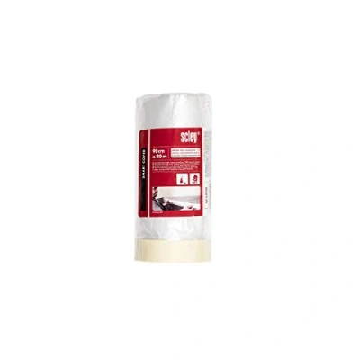 Imagen de Scley plasticos para cubrir Muebles, plastico cubretodo anchura 90cm, eslora 20m, 1 piezas cubre protector serie *66*, Rollo de lámina polietileno, A0450 662009