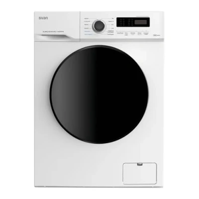 Imagen de Svan Lavadora 9Kg Carga Frontal Blanco SL9402AIDVB. 200W, 1400rpm, Motor Inverter, 12 Programas, Función Stop&amp;Go, Clase de Eficiencia Energética A