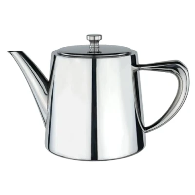 Imagen de Café Olé Tetera Derwent, Acero Inoxidable, 24oz, 650ml, Pulida a Espejo, Asa de Tacto Frío, Boquilla Antiderrame, DW 024