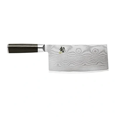 Imagen de KAI Shun Classic Cuchillo de chef chino 18 cm longitud hoja Damasco 32 capas con núcleo VG MAX 61 (±1) HRC Mango madera Pakka cocina forjado