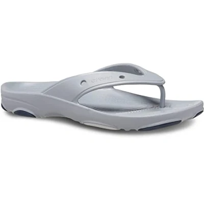 Imagen de Crocs Chanclas clásicas todo terreno unisex, talla 40, gris claro, 38/39 EU