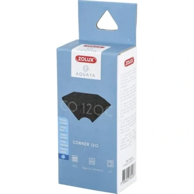 Imagen de Zolux ZO 3302228 Filtro para Bomba Corner 120, CO 120 C, Espuma de carbón x 2