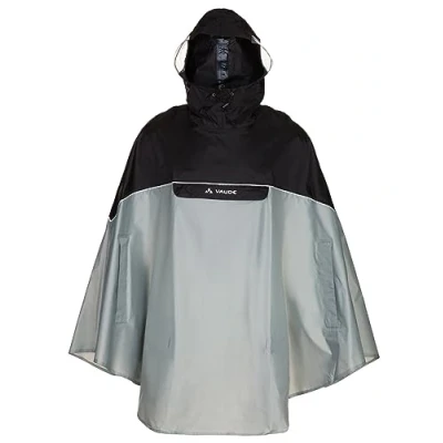 Imagen de Vaude Covero Poncho II chaqueta de ciclismo, Talla: Medium, Lightgrey