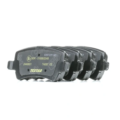Imagen de TEXTAR 2449601 Juego de pastillas freno no preparado para indicador desgaste con tornillos pinza accesorios VOLVO: XC60 I, S60 II