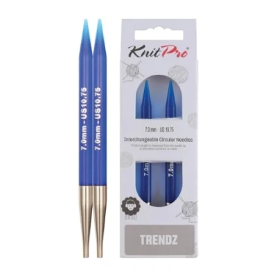 Imagen de KnitPro Trendz Puntas Intercambiables para Agujas Circulares, Multicolor, 7