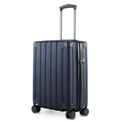 Imagen de HAUPTSTADTKOFFER Q Damm Equipaje de Mano 54x37x21, TSA, 4 Ruedas, Maleta Viaje, rígida, con Cabina, Azul Cian