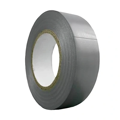 Imagen de WOLFPACK LINEA PROFESIONAL Cinta Aislante 20 m. x 19 mm. Gris Uso doméstico