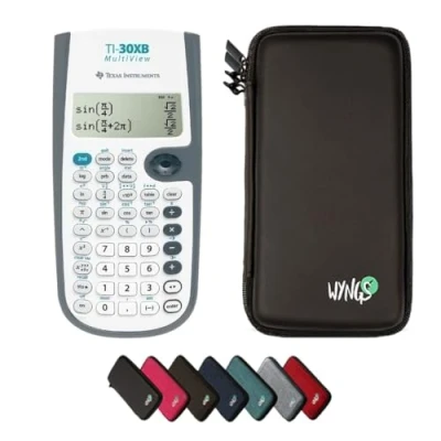 Imagen de CALCUSO Paquete Básico Negro con Calculadora TI 30XB MultiView