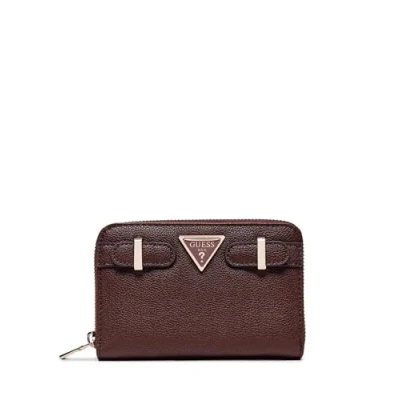Imagen de GUESS Eco Ali Zip Around Wallet Burgundy