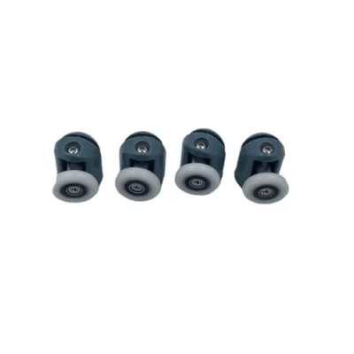 Imagen de Ruedas Mampara Ducha Juego de 4 a 8 poleas for cabinas ducha, rodillos corredores, y 20 mm, 22 23 25 mm 27 diámetro Ducha(4pcs upper,22MM_