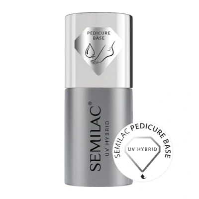 Imagen de Semilac Base de pedicura para esmaltes uñas UV, 7 ml