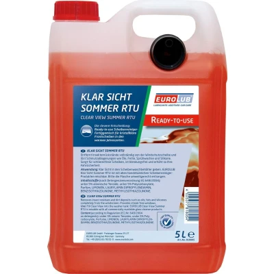 Imagen de EUROLUB Clear View Summer RTU 818005 Producto para retirar los insectos Cisterna 5