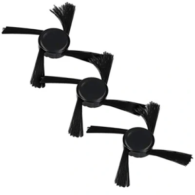 Imagen de kwmobile Set de 3 cepillos Laterales Repuesto compatibles con Neato Botvac Serie D5/D6/D7 Recambios escobilla Lateral para Robot Aspirador