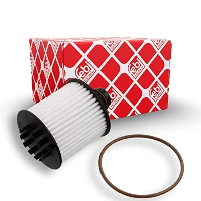Imagen de FEBI BILSTEIN 104337 Filtro de aceite con junta anular Cartucho filtrante FIAT: Tipo Familiar, Doblo II Furgón / Punto III Hatchback
