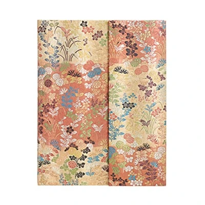 Imagen de Kara ori (Japanese Kimono) Ultra Unlined Journal: Hardcover, 120 gsm, ribbon marker, memento pouch, wrap closure